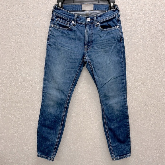 Everlane Ankle Mid Rise Jeans Size 25 - Picture 3 of 7